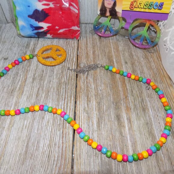 DRESS UP COSTUME FACE PAINT PEACE GROUP - Picture 9 of 12